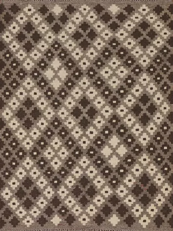 Reversible Wool Kilim Oriental Rug 3x5