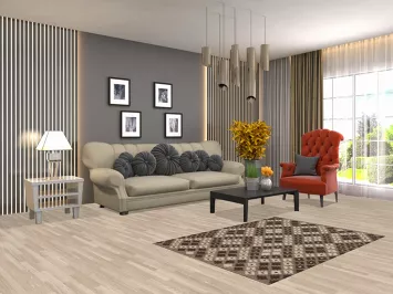 Reversible Wool Kilim Oriental Rug 3x5