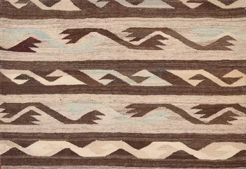 Striped Tribal Kilim Oriental Accent Rug 3x5