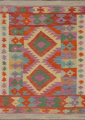 South Western Kilim Oriental Rug 3x5