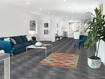 Geometric Kilim Reversible Wool Accent Rug 3x5