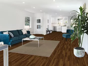 Earth Tone Kilim Reversible Wool Rug 5x8