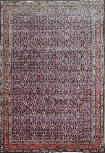 Vegetable Dye Bidjar Persian Area Rug 8x11