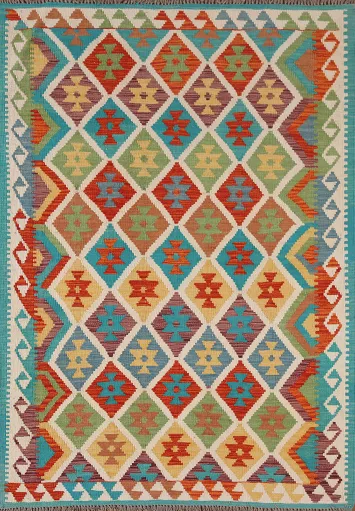 South Western Kilim Oriental Rug 4x6