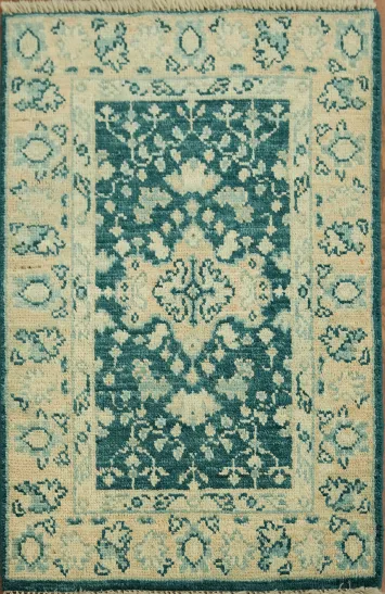 Vegetable Dye Oushak Oriental Accent Rug 2x3