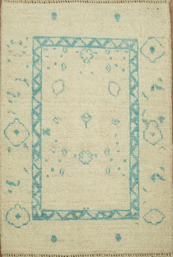 Vegetable Dye Oushak Oriental Rug 2x3