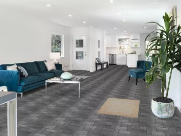 Muted Oushak Vegetable Dye Accent Rug 2x3