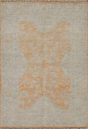 Vegetable Dye Oushak Oriental Rug 2x3