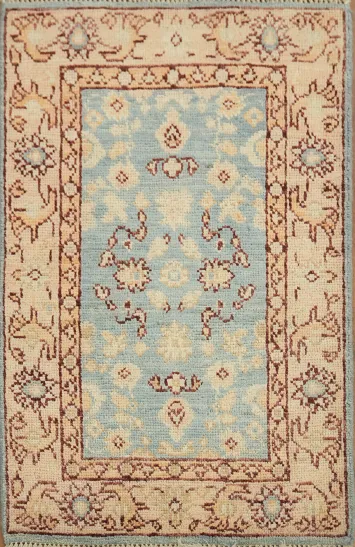 Vegetable Dye Oushak Oriental Accent Rug 2x3