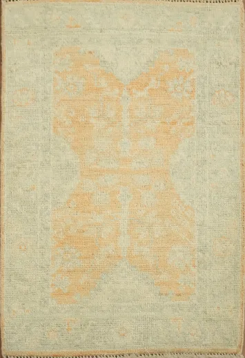 Vegetable Dye Oushak Oriental Rug 2x3