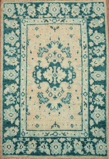 Vegetable Dye Oushak Oriental Rug 2x3