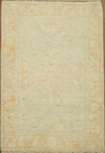 Vegetable Dye Oushak Oriental Rug 2x3