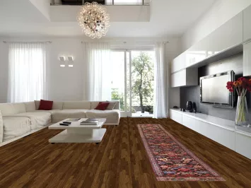 Vegetable Dye Bakhtiari Persian Runner Rug 3x21