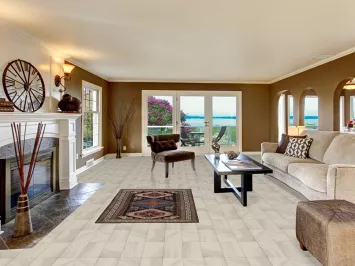 Antique Vegetable Dye Kazak Wool Accent Rug 4x5