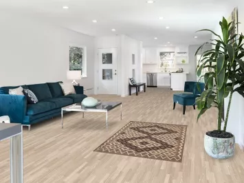 Brown Wool Kilim Oriental Accent Rug 3x5