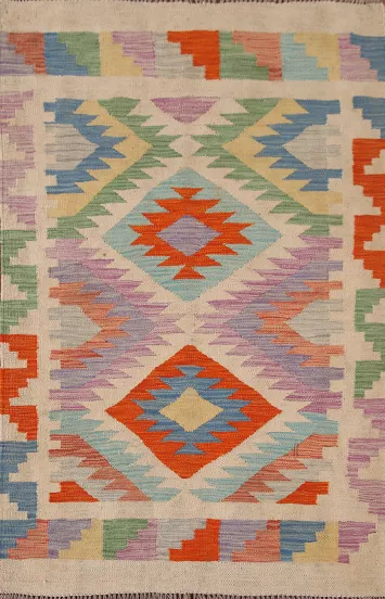 South Western Kilim Oriental Rug 3x5