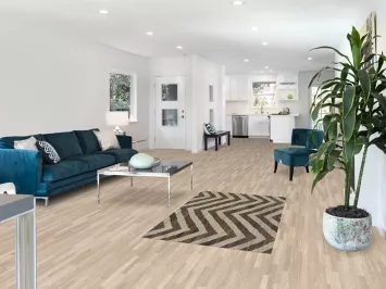 Chevron Wool Kilim Oriental Accent Rug 3x5