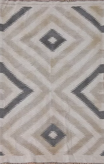 South Western Kilim Oriental Wool Rug 3x5