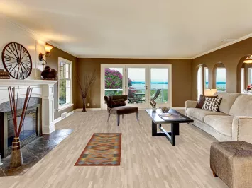 Geometric Kilim Reversible Wool Runner Rug 2x7