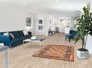 Geometric Wool Kilim Oriental Accent Rug 4x6