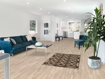 Brown Kilim Wool Accent Rug 3x5