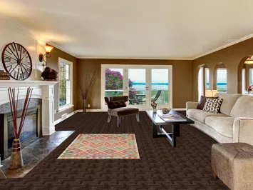 Geometric Wool Kilim Oriental Rug 4x6