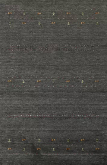 Tribal Gabbeh Living Room Rug 6x10