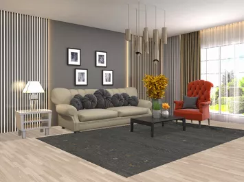 Tribal Gabbeh Living Room Rug 6x10