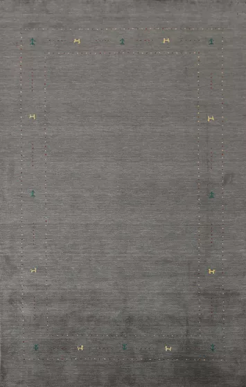 Tribal Wool Gabbeh Living Room Rug 7x10