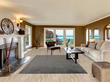 Tribal Wool Gabbeh Living Room Rug 7x10