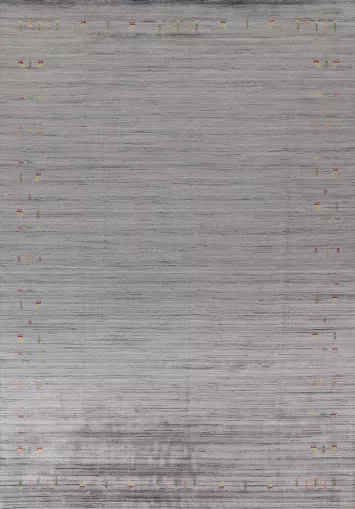 Handmade Gabbeh Living Room Rug 9x12