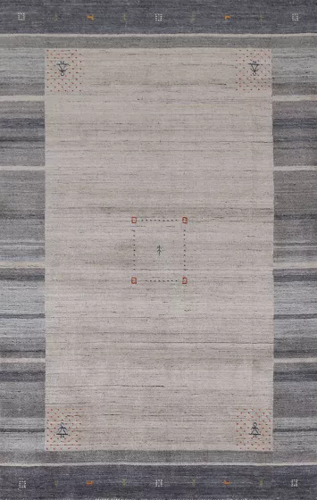 Handmade Gabbeh Living Room Area Rug 7x10