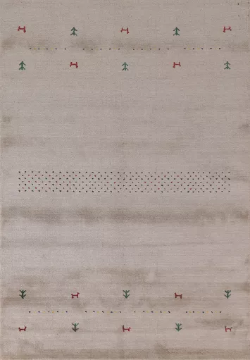 Little Animals Gabbeh Oriental Rug 5x8