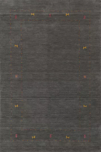 Handmade Gabbeh Oriental Area Rug 5x8