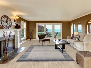 Handmade Gabbeh Indian Area Rug 7x10