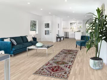 Geometric Heriz Serapi Oriental Runner Rug 3x10