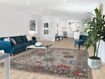 All-Over Oushak Oriental Area Rug 8x10