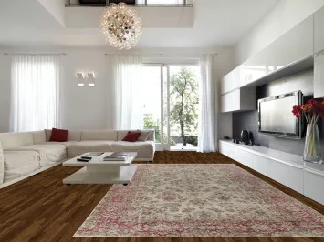 Pre-1900 Vegetable Dye Kerman Lavar Large Persian Rug 10x18