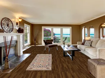 Geometric Heriz Serapi Indian Runner Rug 3x8