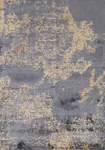 Handmade Modern Abstract Rug 4x6