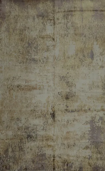 Rustic Charm Abstract Area Rug 6x8 with Weathered Surface Design