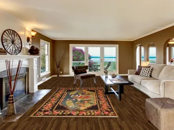 Animal Pictorial Kazak Vegetable Dye Area Rug 5x9