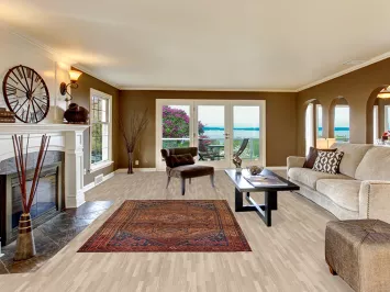 Pre-1900 Antique Qashqai Vegetable Dye Persian Rug 5x8