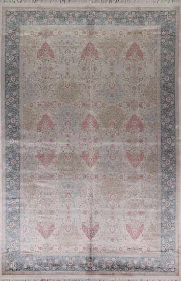 Floral Tabriz Traditional Area Rug 6x10
