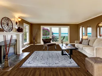 Traditional Qum Turkish Area Rug 6x10