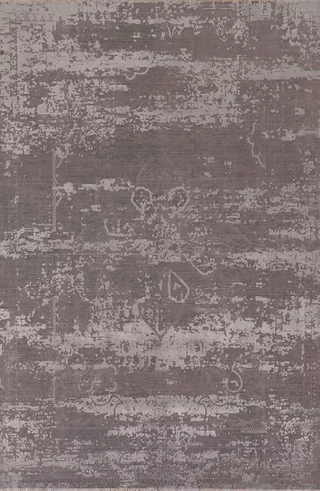 Carved Traditional Tabriz Living Room Area Rug 7x10