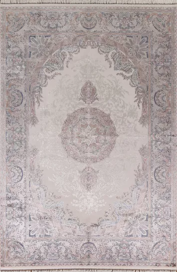 Traditional Kerman Turkish Area Rug 6x10