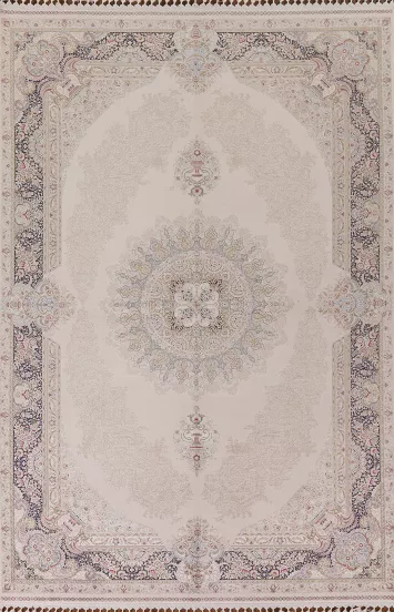 Victorian Style Tabriz Turkish Area Rug 7x10