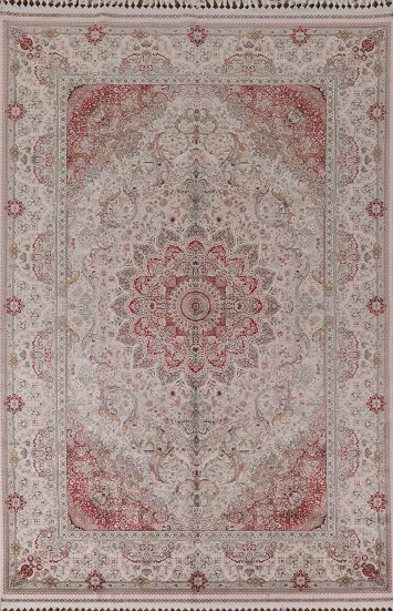 Traditional Tabriz Living Room Area Rug 7x10