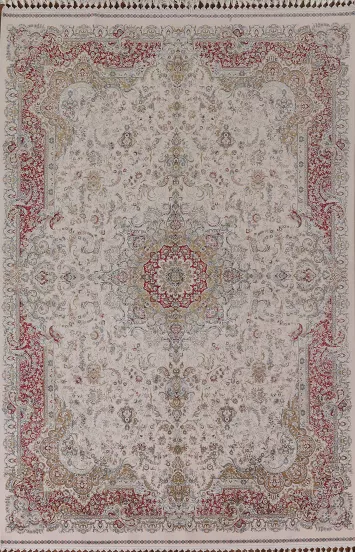 Traditional Tabriz Living Room Area Rug 7x10
